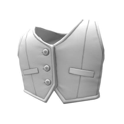 White Cropped Vest (3.0) | Roblox Item - Rolimon's