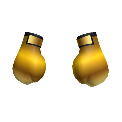 Luxury Champion Boxing Gloves (Gold) | Roblox Item - Rolimon's