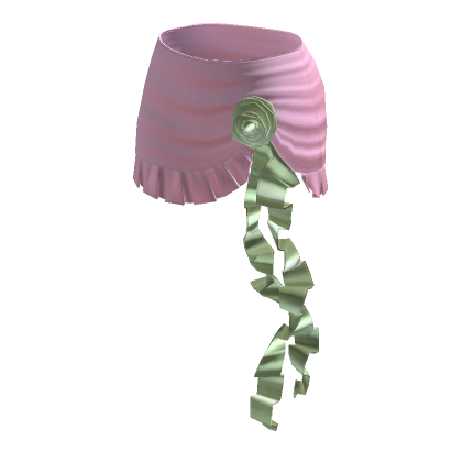 Pink flower outlet skirt roblox
