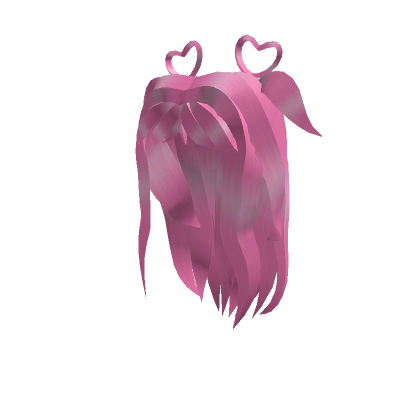 Roblox Item Pink Messy Hair