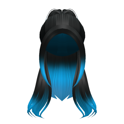 Black to Blue Hair - Roblox