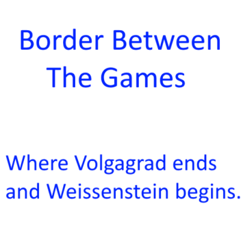 The Border Between The Games