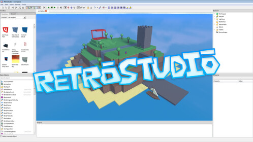 Using Roblox Studio From 2009 to Build a Working Game 