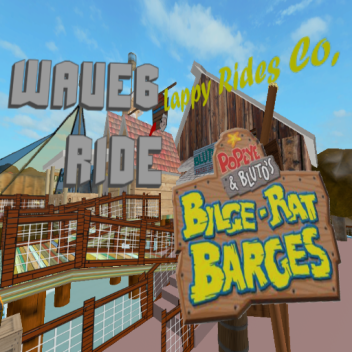 ☆57☆Popeye & Bluto's Raft Barges!☆57☆- Wave6 Ride!