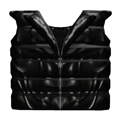 Black Moncleezy Puffer Vest [1.0] | Roblox Item - Rolimon's