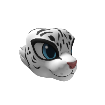 Roblox Item White Tiger Head