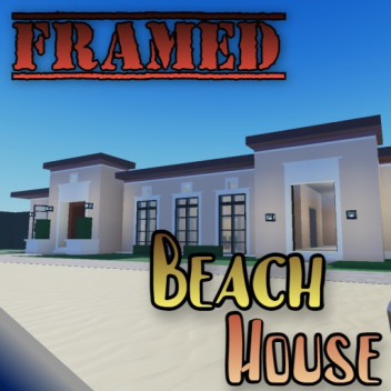 Beach House- Framed Map