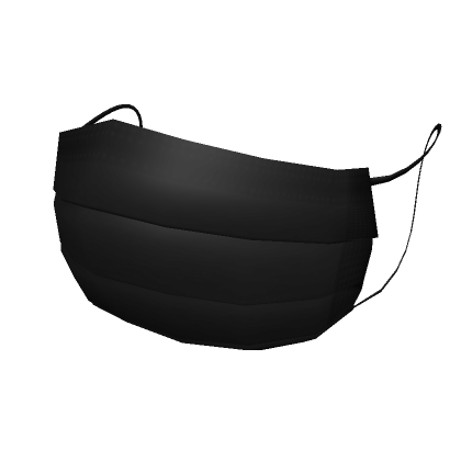 Black Surgical Mask | Roblox Item - Rolimon's