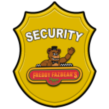 Fnaf security badge hot sale