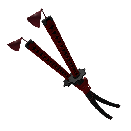 Red Sun Samurai Double Katanas | Roblox Item - Rolimon's