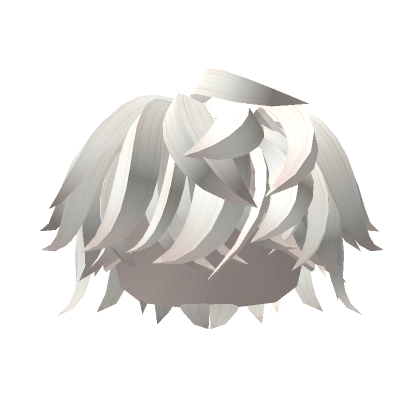 white emo y2k messy curly anime boy hair | Roblox Item - Rolimon's
