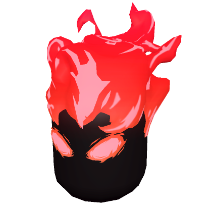 Roblox Item Head God of Red Flames