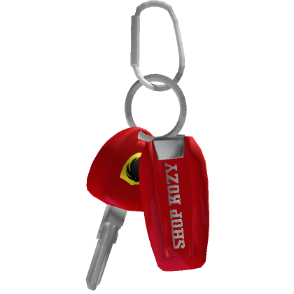 Red Sports Car Keys | Roblox Item - Rolimon's