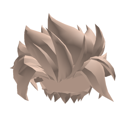 Spikey Blonde Berserk Slayer Hair - Roblox