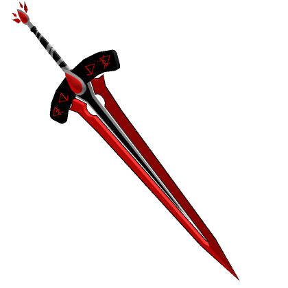 🔥Dark Fire Red Sword🔥 | Roblox Item - Rolimon's