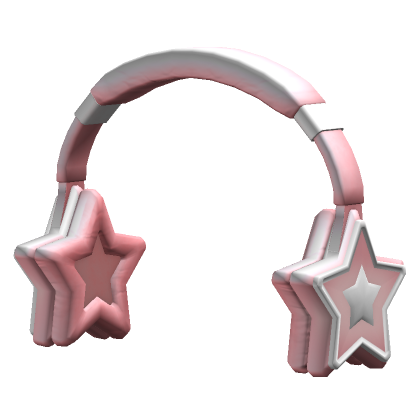 Pink Star Headphones | Roblox Item - Rolimon's