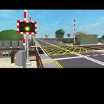 level crossing with dispatching and working train