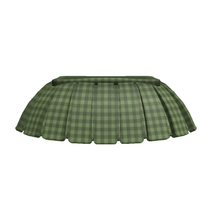 Green plaid shop skirt roblox