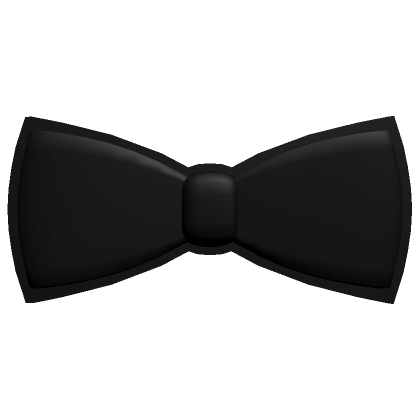 Cartoony Black Bow Tie | Roblox Item - Rolimon's