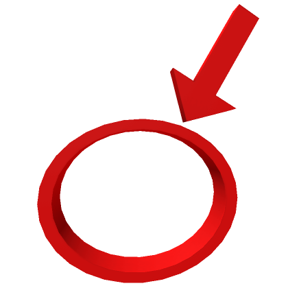 Red Circle With Arrow Meme Roblox Item Rolimon #39 s