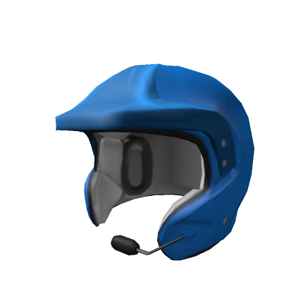 Roblox Item Rally Sport Helmet (Blue)