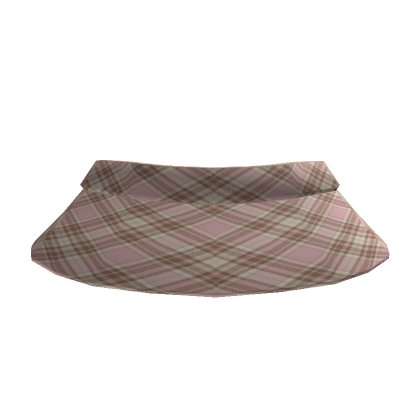 Chibi Doll Pastel brown plaid skirt Roblox