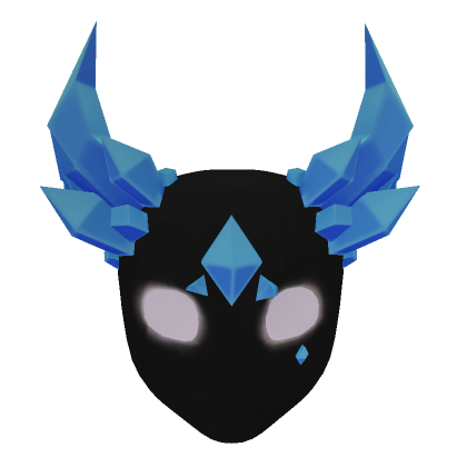 Roblox Item Glowing Mask Of Mystery Blue
