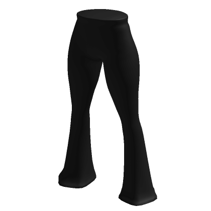 black flared pants | Roblox Item - Rolimon's