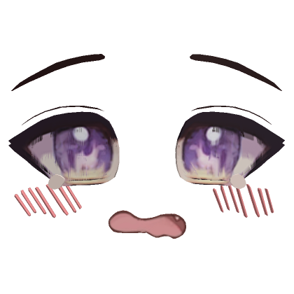 เลียนแบบ!! เกี่ยวกับการ Cry Face (3D) - Roblox