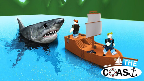 Shark Attack The Coast - Roblox