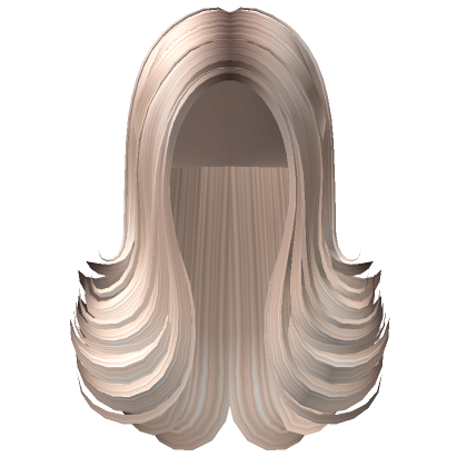 Long Cotton Curly Preppy Hair (Blonde)'s Code & Price - RblxTrade