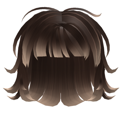 Short Blonde to Brown Messy Shaggy Hairstyle | Roblox Item - Rolimon's