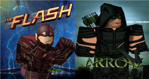 So I found a cool arrow verse game on roblox called The Flash