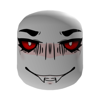 Cartoony vampire face [V2] | Roblox Item - Rolimon's