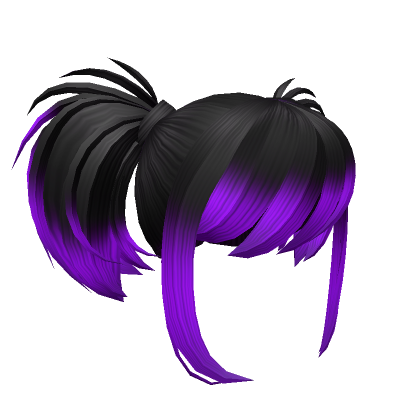 Black To Purple Hair | Roblox Item - Rolimon'S