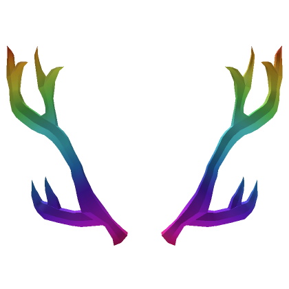 Rainbow Antlers | Roblox Item - Rolimon's