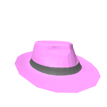 Pink Fedora of Happiness | Roblox Item - Rolimon's