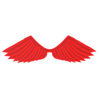 red cartoony wings | Roblox Item - Rolimon's