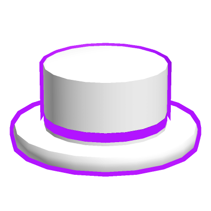 Purple Neon Bright Top Hat