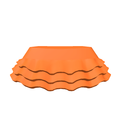 Orange new arrivals skirt roblox
