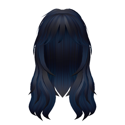 Dark Blue Light Hair - Roblox