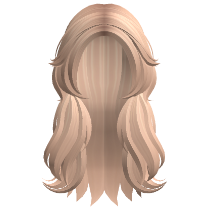 Long Wavy Hair Blonde  Roblox Item - Rolimon's