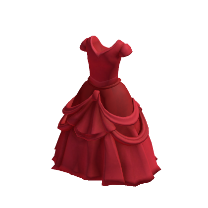 Roblox Item 🖤 Princess Prom Dress in Red
