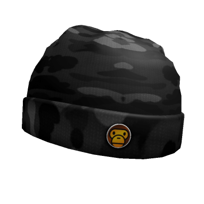 Black camo beanie on sale
