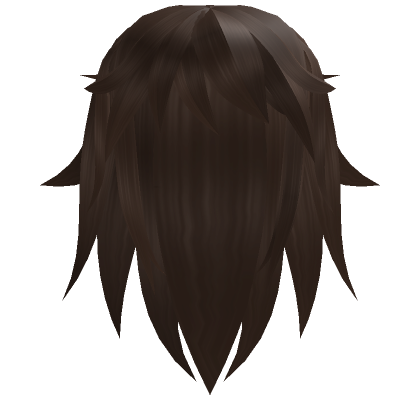 Messy Layered Grunge Hair (Brown) | Roblox Item - Rolimon's