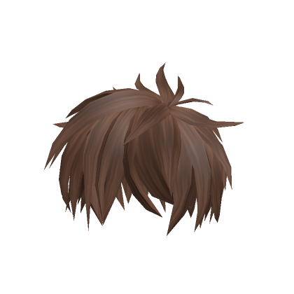 Roblox Item Light Brown Messy Hairstyle 13.0