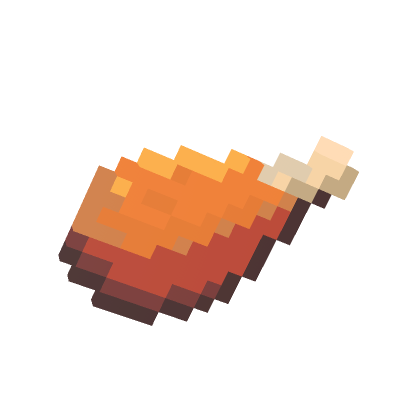 🍗 Pixelated Food - Chicken | Roblox Item - Rolimon's