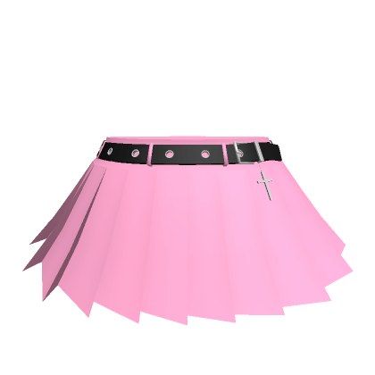 Pink pleated skirt roblox id best sale