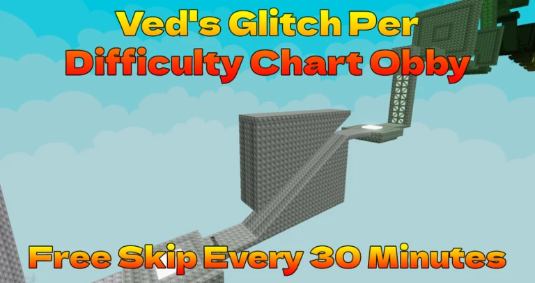 Veds Glitch Per Difficulty Chart Obby Roblox