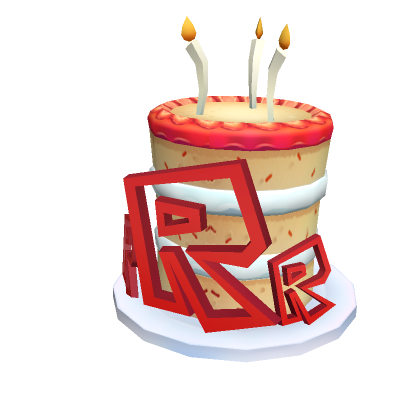 Staff Birthday Cake Hat - Roblox